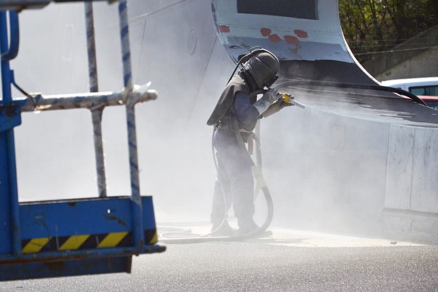 Sandblasting & Prep